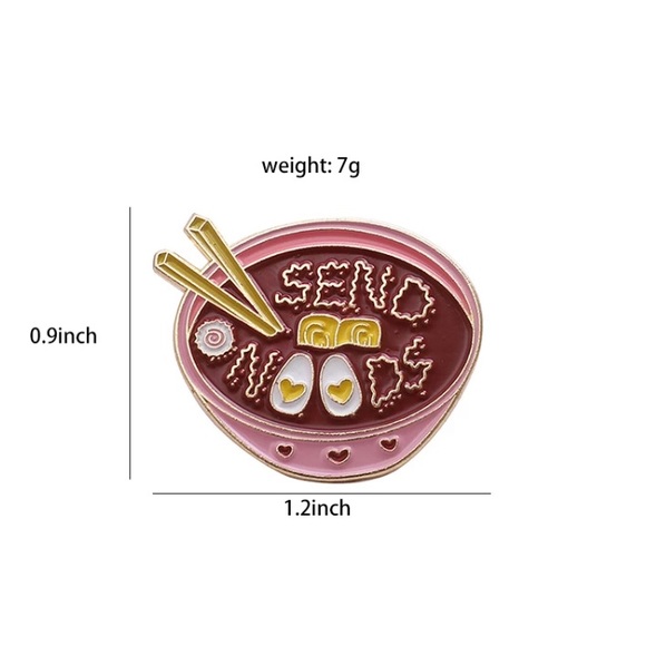 Send Nudes / Noods Enamel Pin - Picture 6 of 6